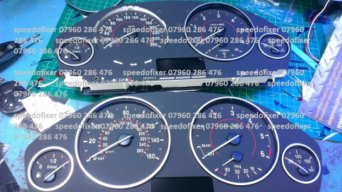 converting speedometer from kph to mph bmw 3 series