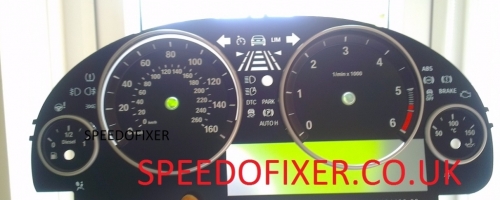 bmw imported car speedometer for conversion to mph dual speed